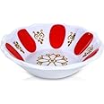 Generic Set of 2 Melamine Saucers Traditional Style Turkish Tea Saucers Tea Coffee Set for Cups, Medium, Red, MLMCUP034