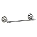 InterDesign Forma Power Lock Max Suction Wash Cloth Bar for Bathroom Shower - Clear/Brushed Stainless Steel