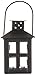 Kate Aspen Luminous Black Mini-Lantern Tea Light Holder