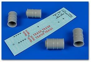 1/48 US 55 Gallon Empty Barrels