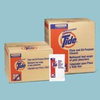 clean floors with tide