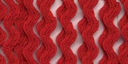 Bulk Buy: Wrights Baby Rick Rack 1/4" 4 Yards Red
