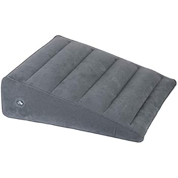 WEY&FLY Inflatable Wedge Pillow - Lightweight and Portable, Fast Inflating/Deflation Through The Valve, Suitable for Travel/Inflatable Portable Bed Wedge 23.6