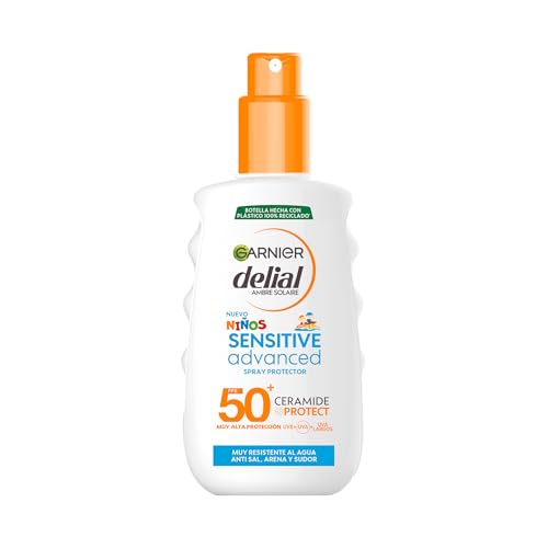 Delial Ninos Sensitive Spray Protezione Solare SPF 50+, 200 ml (importato da Spagna)