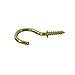 Dorman Brass Plated 7/8 Inch Cup Hooks - 120 Hooks
