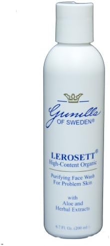 LEROSETT Purifying (ClearSkin) Face Wash 6.7 oz-Based on Nutrient Rich Organic Aloe by Gunilla Of Sweden