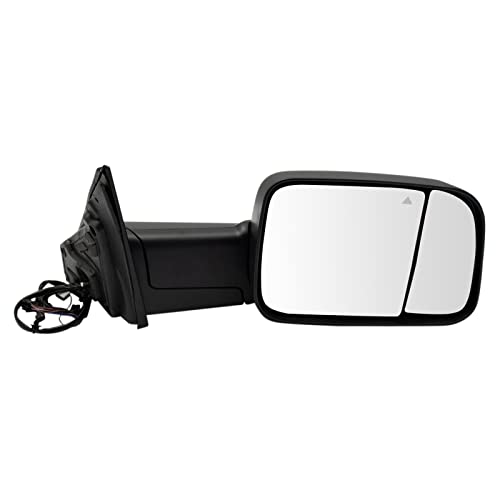 Trail Ridge Passenger Side Towing Mirror Manual Folding Flip Up Turn Signal Tex…
