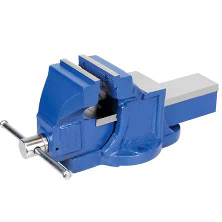 GIZMO Bench Vice, Bench Vise, Drill vice, Cast Iron Bench Vice Heavy Structure 3 inches (Blue, 75mm Size)