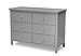 Delta Children Haven 6 Drawer Dresser, Grey