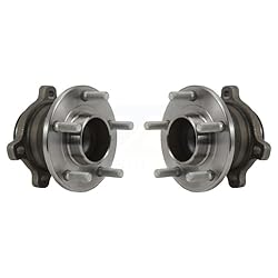 Rear Wheel Bearing and Hub Assembly Pair for
