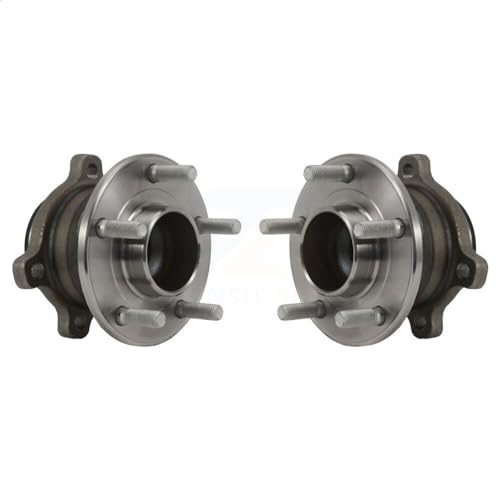 Rear Wheel Bearing and Hub Assembly Pair for