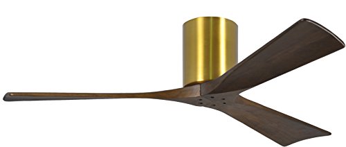 Matthews Ir3h Brbr Wa 52 Irene 52 Outdoor Hugger Ceiling Fan With Remote Wall Control 3 Wood Blades Brushed Brass Buy Online In Andorra At Andorra Desertcart Com Productid 78881433
