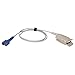Medke Compatible Nellcor Spo2 Sensor DS100A Adult Finger Clip 3.2 ft 9 Pin Connector Probe Sensor FDA/CE Approved