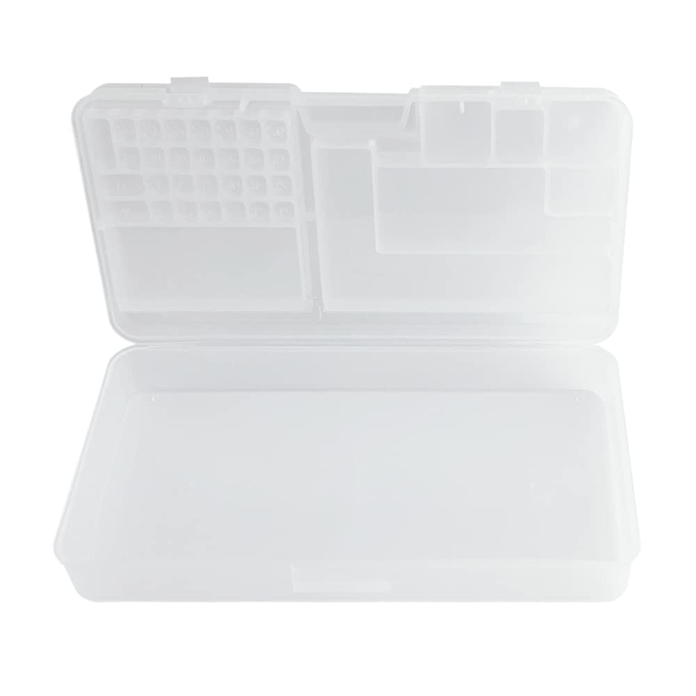 WYAN 1Pcs Double-layer component box,Mobile phone repair tool boxs,Small screw Set box,DIY Repair Tools Kit boxs