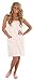 VEAMI Women's Spa Wrap Towel with Snap Closure -Ice Pink-X-Large/XX-Large