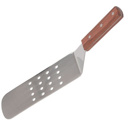 Ifavor123 Set of 2 Grilling Spatulas for BBQ Use Indoor Outdoor Stainless Steel Grill Cooking Turners