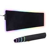Large RGB Gaming Mouse Pad, Thicker and