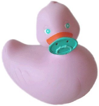 Rubba ducks pink baby