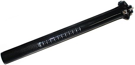 XHSPORT Carbon Fiber Seat Post for MTB Bike Bicycle Seatpost (400MM27.2MM)