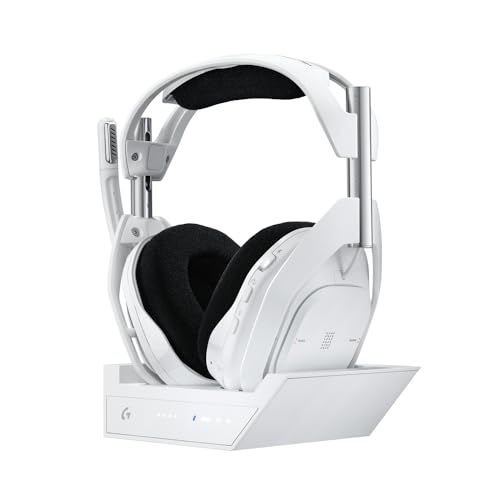 Logitech G Astro A50 X Lightspeed, Kabelloses Gaming-Headset + Basisstation