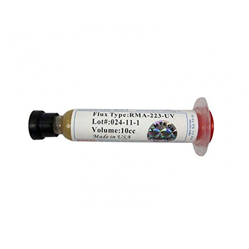 Phone Fix RMA-223 Solder Paste Free of Charge No Clean Lead,10CC Soldering Flux Paste PCB BGA Ball, Fired Solder Rosin for iPhone, Computer, Tablet Repair (1 pcs)