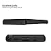 Galaxy Note 9 Case, Crosspace Galaxy Note 9 Wallet Case Defender Bumper Soft Rubber Hard PC Back Hybrid Shockproof Slide Cover Flexible Protective with Card Holder Slots for Samsung Note 9-Black