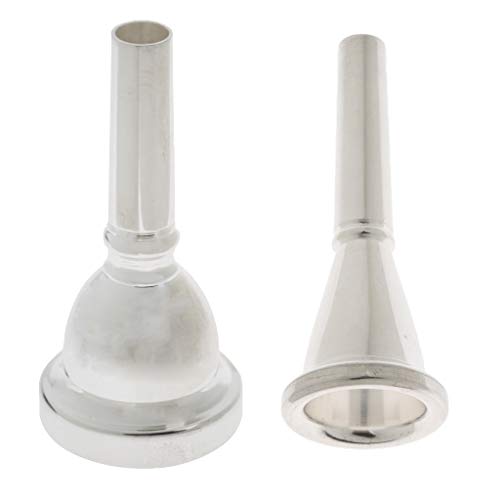Professional Metal Trombone French Horn Mouthpiece, Brass Instrument Replacement Parts