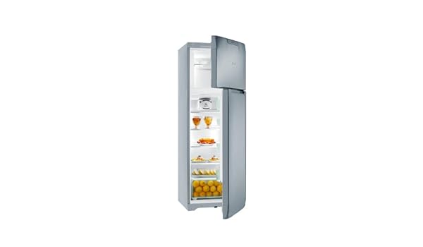 Hotpoint MTM 1722 VR/HA nevera y congelador Independiente Plata ...
