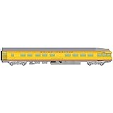 WalthersMainline HO Scale 1/87 85' Budd Observation - Ready to Run - Union Pacific(R) (Armour Yellow, Gray)