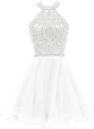 Short Tulle Homecoming Dresses Lace Appliques Beaded Puffy Prom Gowns