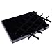 Valdler Velvet Stackable 24 Grid Jewelry Tray Showcase Display Organizer