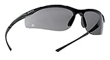 Boll&eacute; Safety 253-CT-40045 Contour Safety Eyewear with Semi-Rimless Nylon Frame and Smoke Anti-Fog Lens