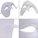 Phantom of The Opera Mask DIY White Mask Half Face Venetian Masquerade Mask for Halloween Mardi Gras