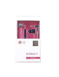 Genuine LG quadbeat3 hss f630 Premium   Auriculares para LG G4 oficial Earphone, Rojo