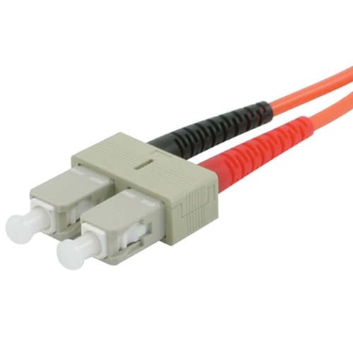 C2G/Cables to Go 37940 SC-ST 62.5/125 OM1 Duplex Multimode Fiber Optic Cable -…