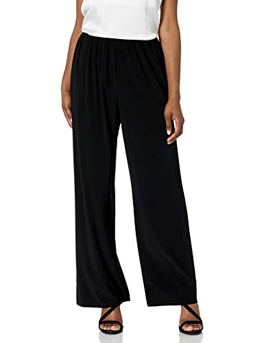Alex Evenings Womens Black Chiffon 