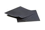 Rubber Sheet, Mesh (Textured) Finish, Black, 6x6-Inch by 1/16 (Pack of 3) Neoprene, Plumbing, Gaskets DIY Material, Supports, Leveling, Sealing, Bumpers, Protection, Abrasion, Flooring