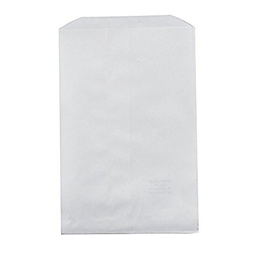 100 pcs 6" X 9" White Kraft Paper Bags for Candy, Cookies, Doughnut, Crafts, Party favors, Sandwich, Jewelry, Merchandise, Gift bags