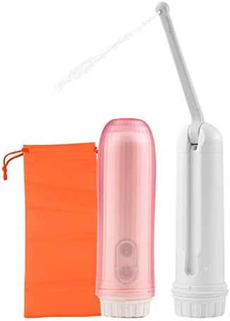 Portable Bidet,Dewanxin IPX6 Waterproof Electric Handheld Travel Bidet Sprayer with 180°Adjustable Nozzle and Water's Velocity Control for Baby Wash, Personal Care, Disability,Traveling, Outdoors