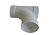 ZVac 5 Pack Central Vacuum Fittings Sweep T 3-Way Fittings Replacement Compatible for All Central Vacuum Systems