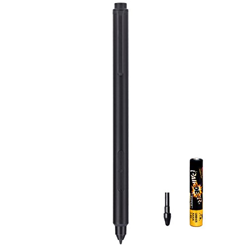 Surface Pen,tesha Surface Pen for Microsoft Surface Pro, Surface Pro 4, Surface Pro 3, Surface Laptop, Surface Studio, Surface Book, 1024 Levels of Pressure Sensitivity with Eraser - Black