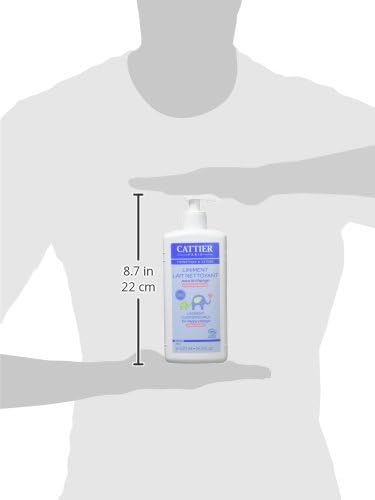 Cattier Baby Hypoallergenic Liniment Cleansing Milk for Nappy Change 500ml, blue, 500 ml (Pack of 1) - Image 4
