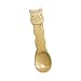 Miraclekoo Cute Wooden Animal Cutlery Set/Wooden Spoons and Forks for Children/Baby 4.5 Inches, Set of 5