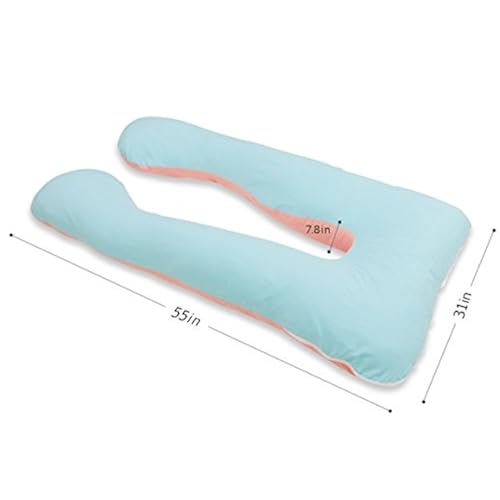 QUEEN ROSE Full Pregnancy Pillow- Maternity Body Pillow with Washable Cotton Outer Cover (Unique B&P) Baby Products, Pregnancy & Maternity, Maternity Pillows