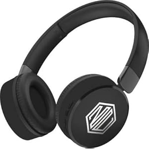 Nu Republic Dubstep Wireless Headphones with Mic (Black)