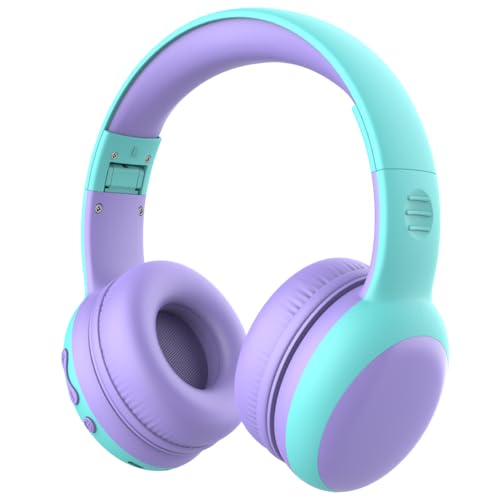 CAT Kids Bluetooth Headphones Purple