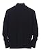 Gioberti Men's Mock Neck Button Closure Long Sleeve Knit Sweater
