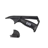 GVN Polymer Grip fit Picatinny Rail Mount (Black#F)