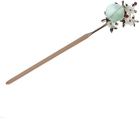 New Hanfu decoration antique hair accessories female ball hair hair decoration palace classical stepping Chinese wind plate hair accessories