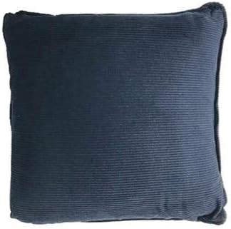 HealthmateForever Vibrating Massage Relaxation Pillow | Best Pillows for Back and Neck Pain | Sciatica Nerve Cushion to Relieve Sciatic Pain (Navy Blue)